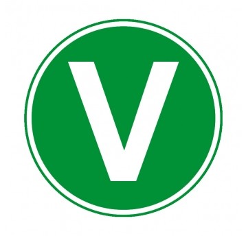 V OZNACZENIE ODBLASKOWE ZIELONY TIR
