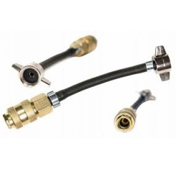 WĄŻ DO POMP. 18CM ŁĄCZNIK GNIAZDO+MOTYLEK