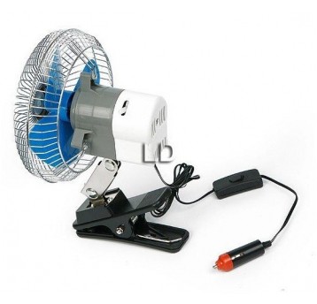 WENTYLATOR 24V 10" Z KLIPEM