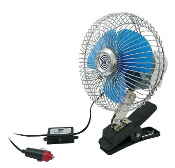 WENTYLATOR 24V 10" Z KLIPEM