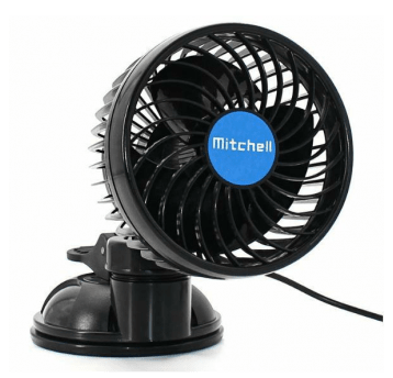 WENTYLATOR 24V 4,5" TURBO PRZYSSAWKA