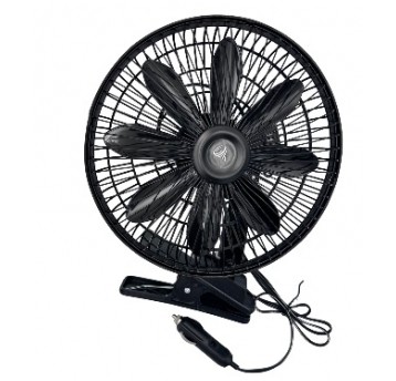 WENTYLATOR 24V 8" Z KLIPEM