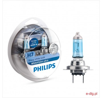 WHITE VISION ULTRA H7 55W 12V PHILIPS KPL.