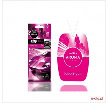 ZAPACH BUBBLE GUM CITY CARD