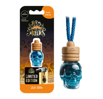 ZAPACH CAR WOOD MUERTOS GOLD TATTOO 6,5ML (5)