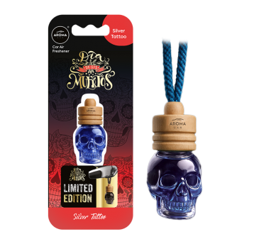 ZAPACH CAR WOOD MUERTOS SILVER TATTOO 6,5ML (5)