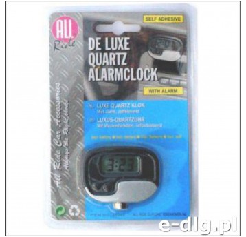 ZEGAR Z ALARMEM METAL