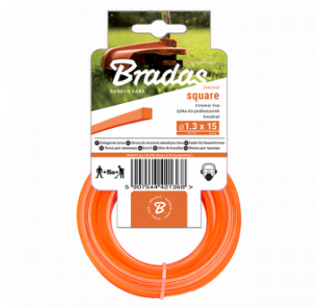 ŻYŁKA TRIMMER KWADRAT 3,0MMX15M KARTA